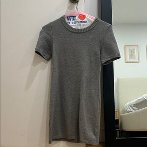 H&M Gray Mini Dress